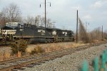 NS 4327 on K40 RBMN coal train